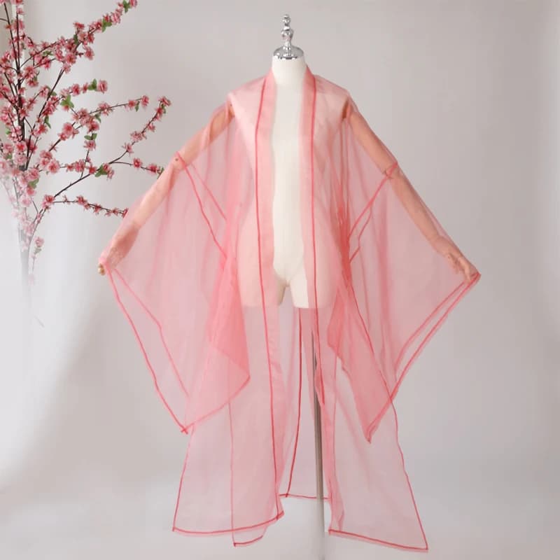 Women's Chiffon Hanfu Cloak Overcoat