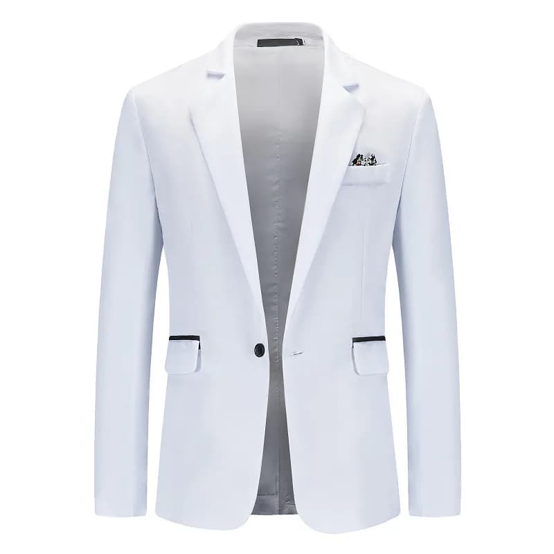 Men's Single Button Summer Blazer