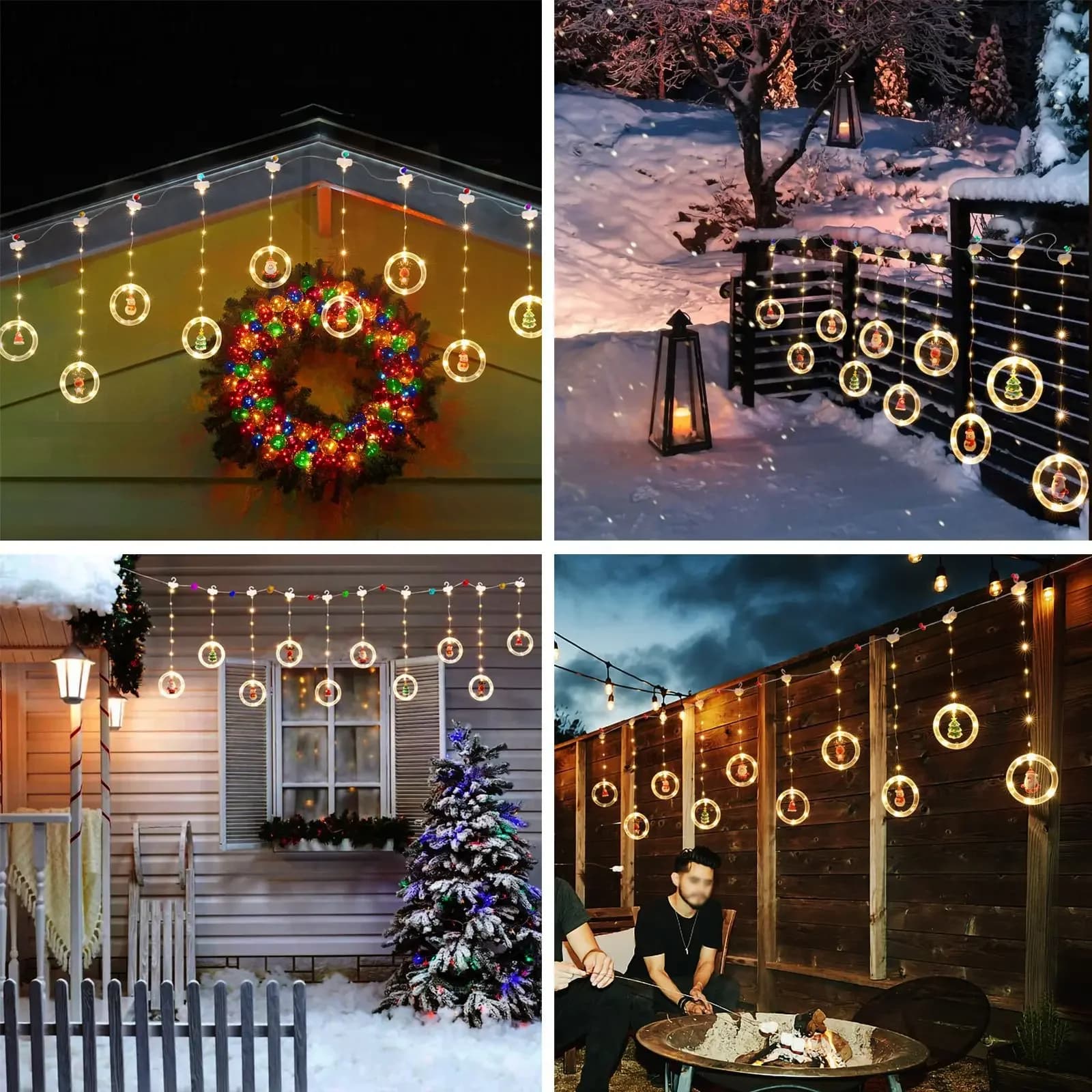 Christmas LED Strip Lights with Remote Control