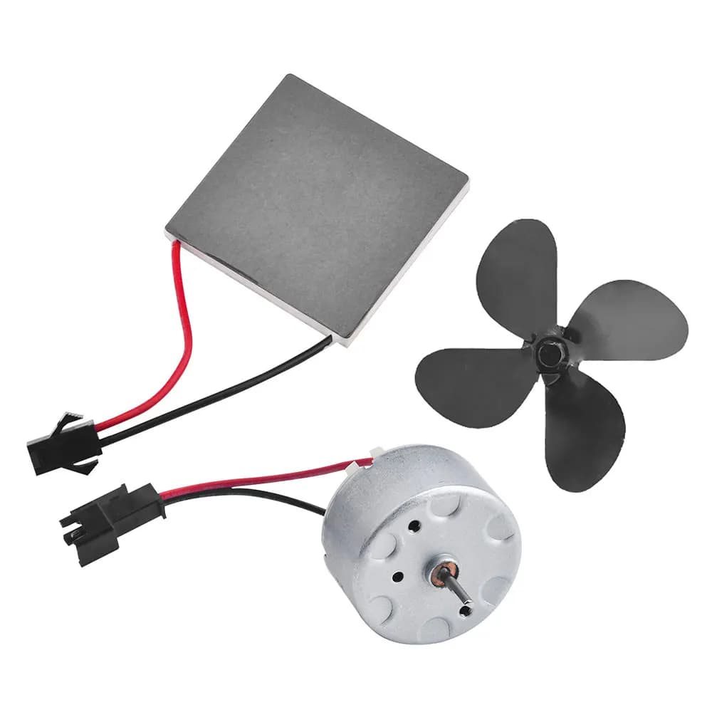 Fireplace Fan Generator Sheet Electric Power Generator Fireplace Fan Motor Stove Oven Thermoelectric Generator General Accessory