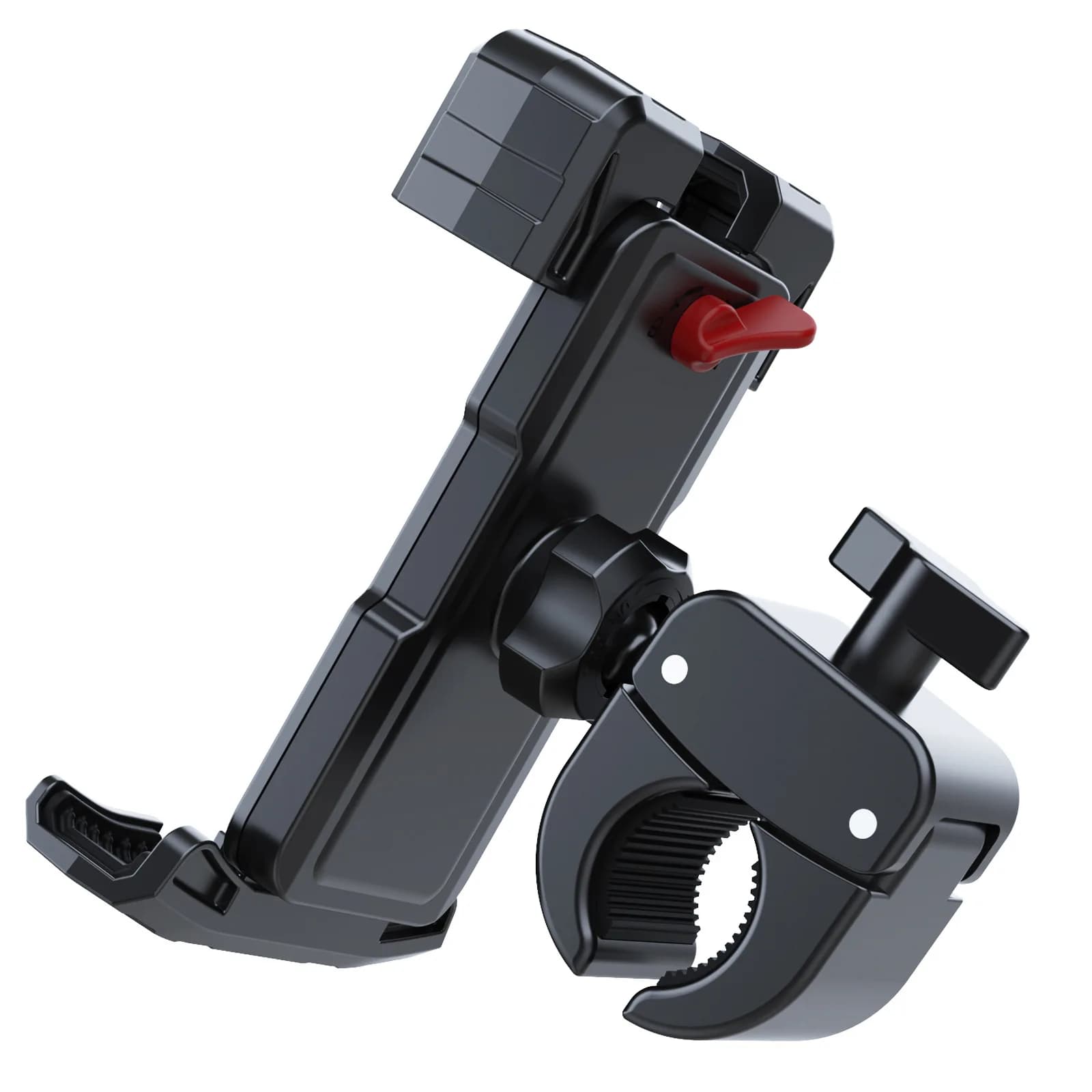 Motorcycle Phone Mount, Bike Phone Holder for Bicycle,Handlebar Phone Mount, Compatible with iPhone, Samsung All Cellphone