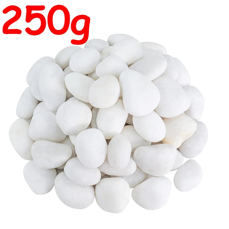 White Pebbles Aquarium Substrate 2-3cm