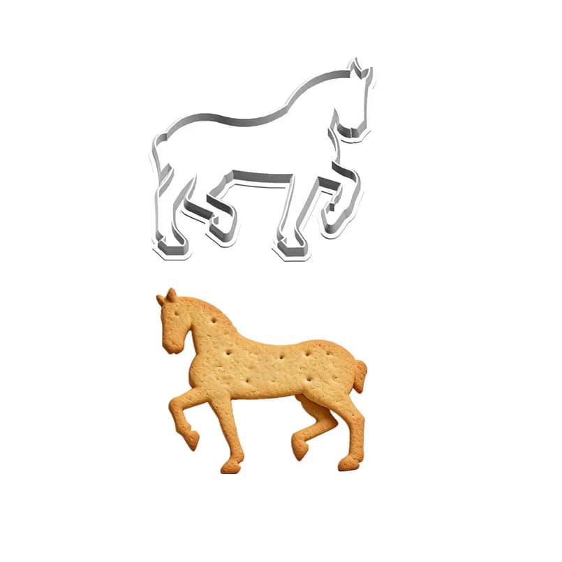 Warhorse Cookie Cutter Mold