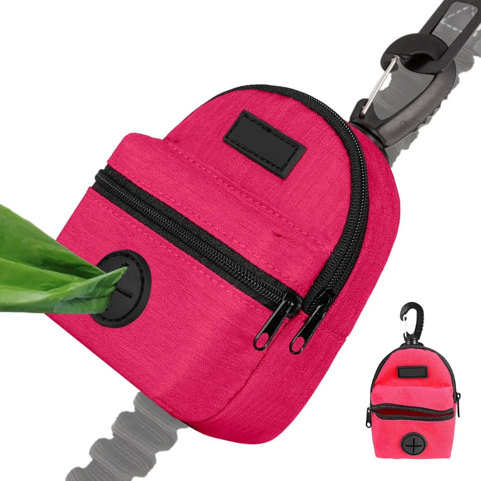 Dog Treat Pouch with Poop Bag Dispenser