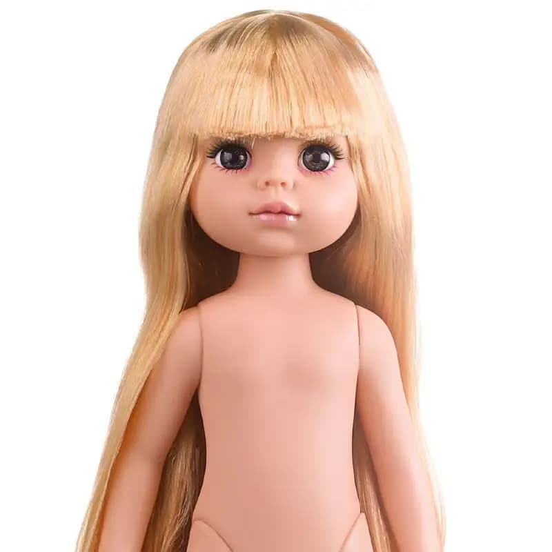 12 Inch Articulated Girl Doll with Hair and Eyes
