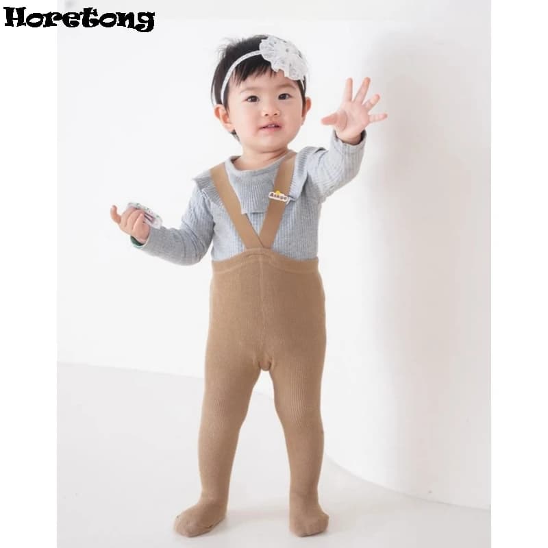 Infant Cotton Footed Tights High Waist