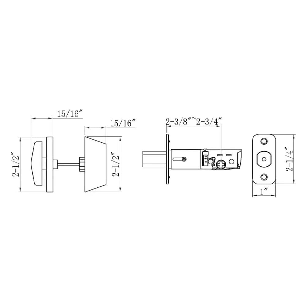 Stainless Steel Single Cylinder Deadbolt