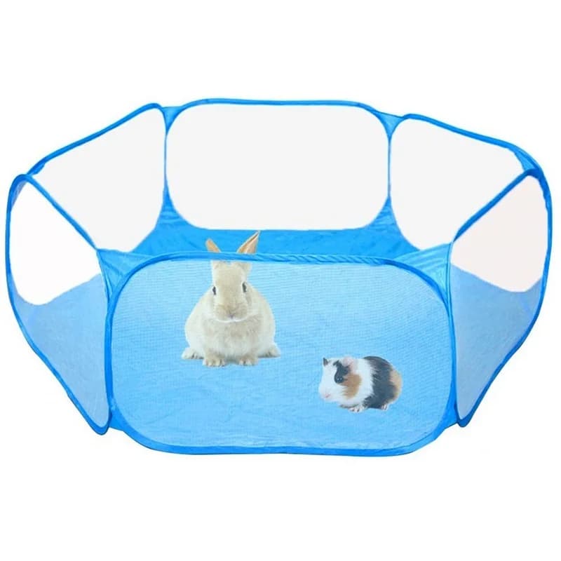 Pet Playpen Portable Open Indoor Outdoor Small Animal Cage