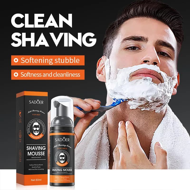 Men's Shaving Mousse Mild Formula 60ml