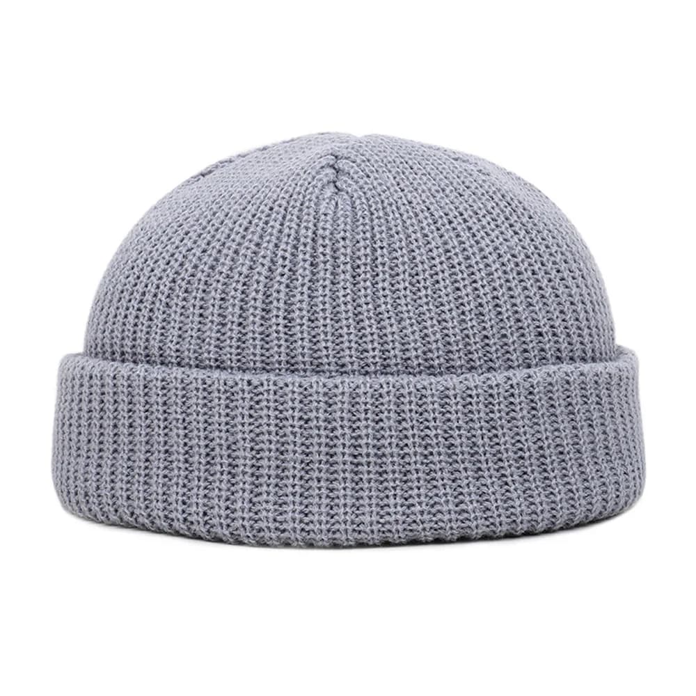 Wool Knit Beanie Cap