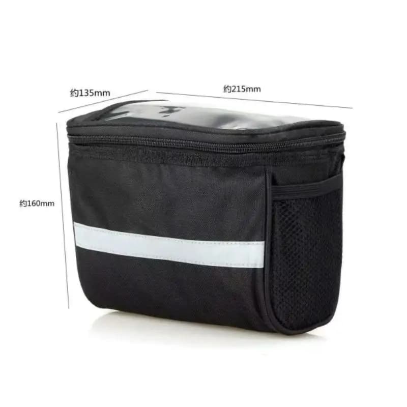 Bicycle Front Handlebar Bag, Outdoor Cycling, Phone Mount Bags, Skateboard Front Bag, Bicycle Riding Bag
