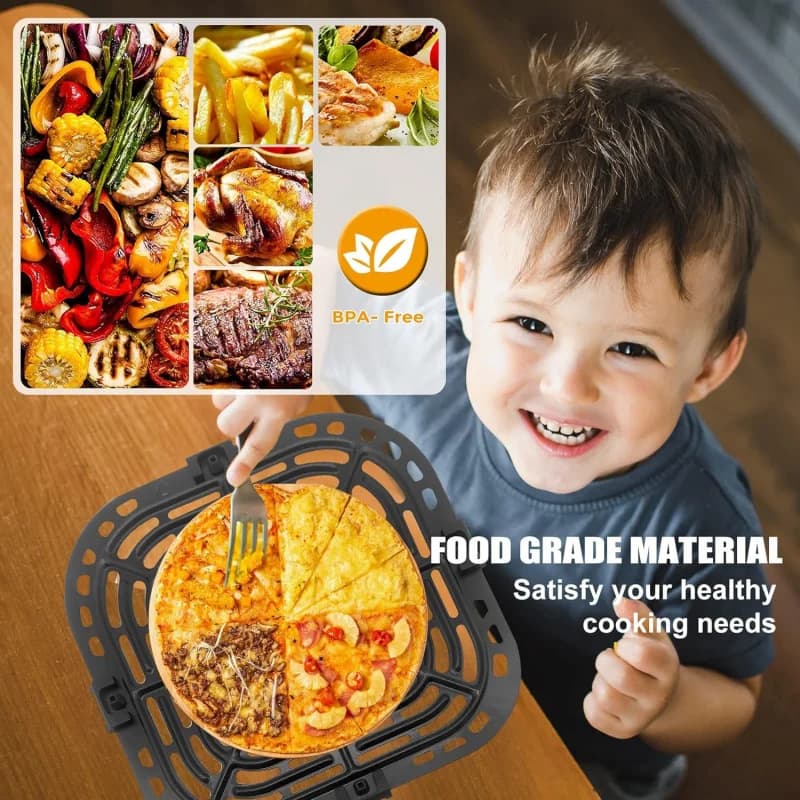 Air Fryer Accessories Instant Pot Airfryer Vortex 23*24 CM Fryer Iron Sheet Divider