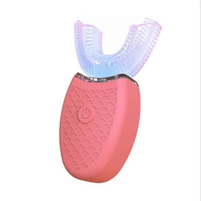 Electric Sonic Toothbrush USB Rechargeable U-Shaped