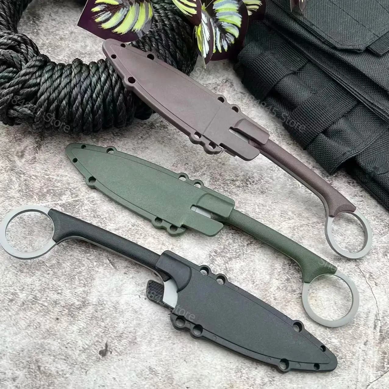 Multifunctional Fixed Blade Outdoor Camping Knife