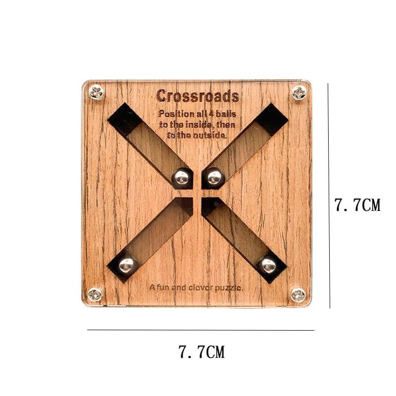 Wooden Labyrinth Maze Puzzle