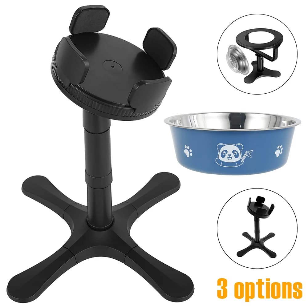 Adjustable Elevated Dog Bowl Stand