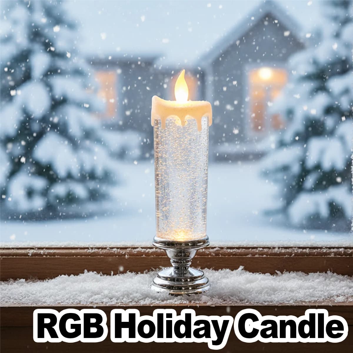 Led Christmas Candle Light Romantic Home Lights Candles Hotel Festival Decoration Lighting Colored Flameless Decorative Electric