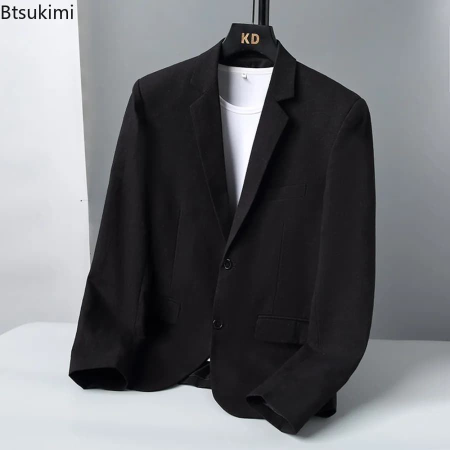 Men's Breathable Linen Blazer