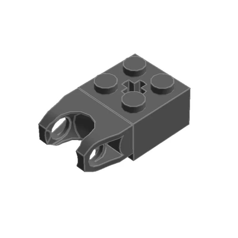 2x2 Brick with Ball Joint and Axle Hole Set