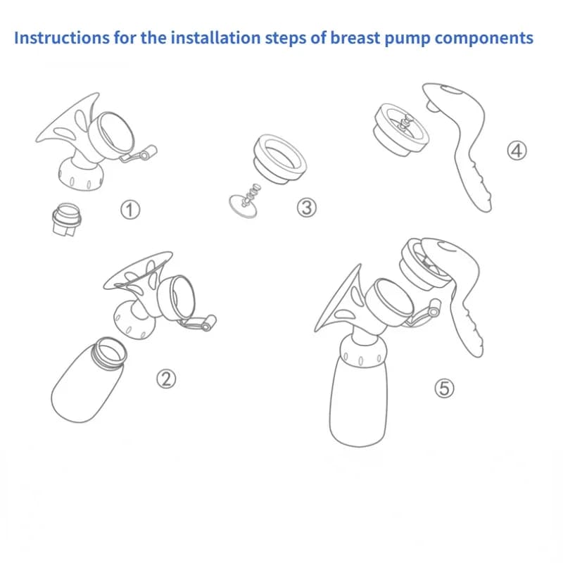 Portable Manual Breast Pump