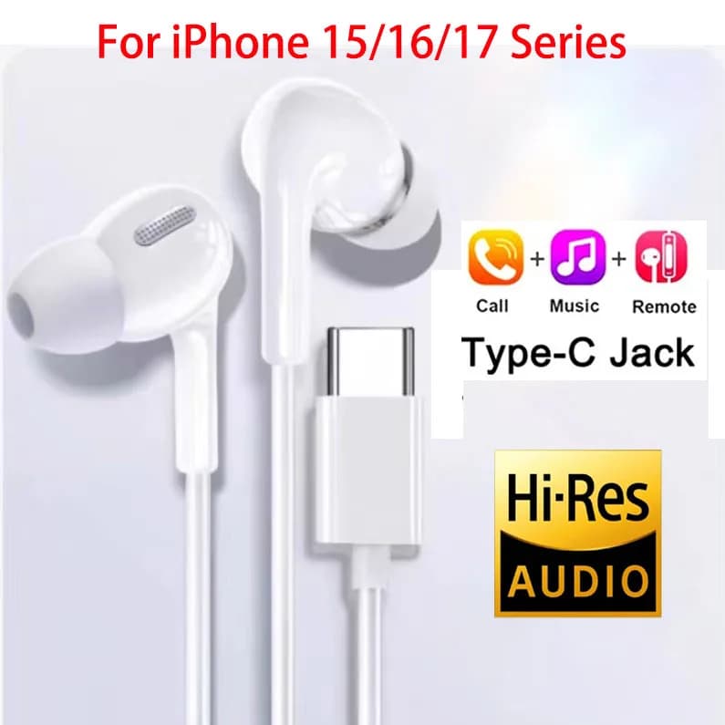 Wired In-Ear Headphones with Microphone