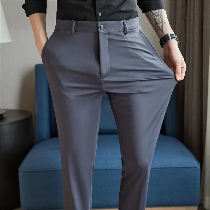 Men's Summer Straight Stretch Pants