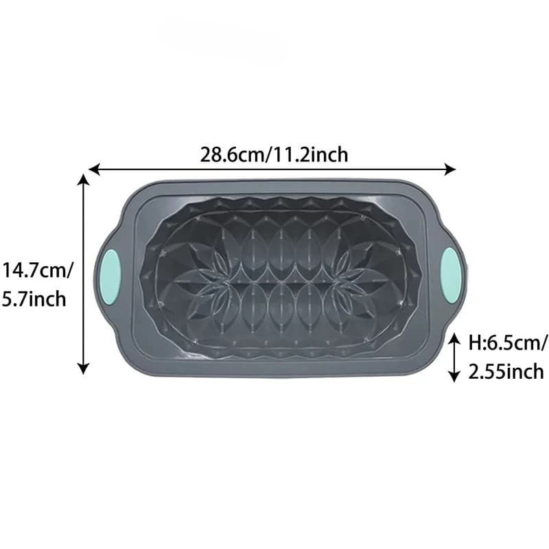 Silicone Bakeware Set with Assorted Cake Molds