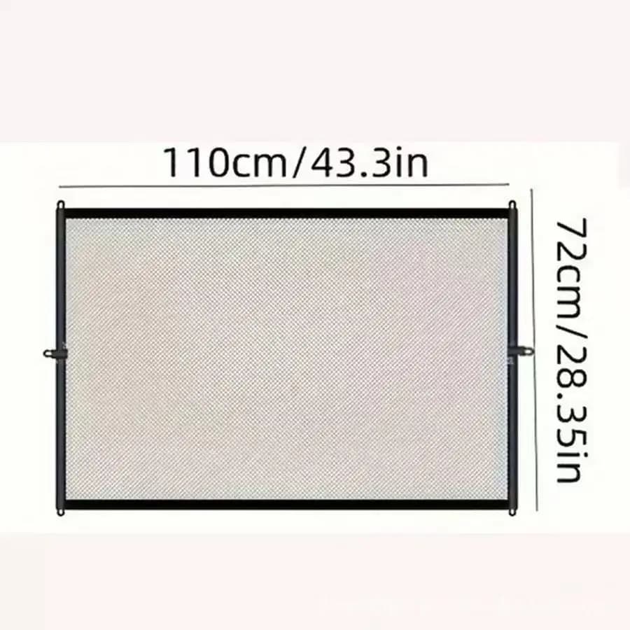 Mesh Pet Gate Retractable Barrier