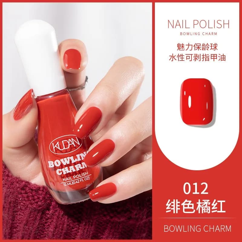 40-Color Water-Based Quick-Dry Nail Polish
