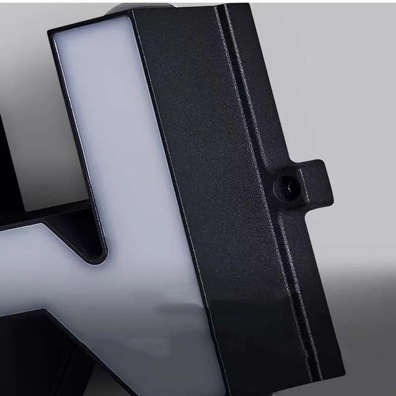 LED Letter Lights Sign 26 Alphabet Up Outdoor Letters DIY Lamp Name Sign for Company Wedding Birthday Party Home Bar Decoration