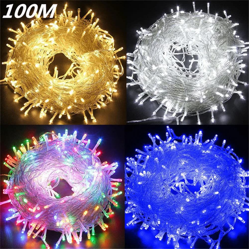 LED String Lights with 8 Modes