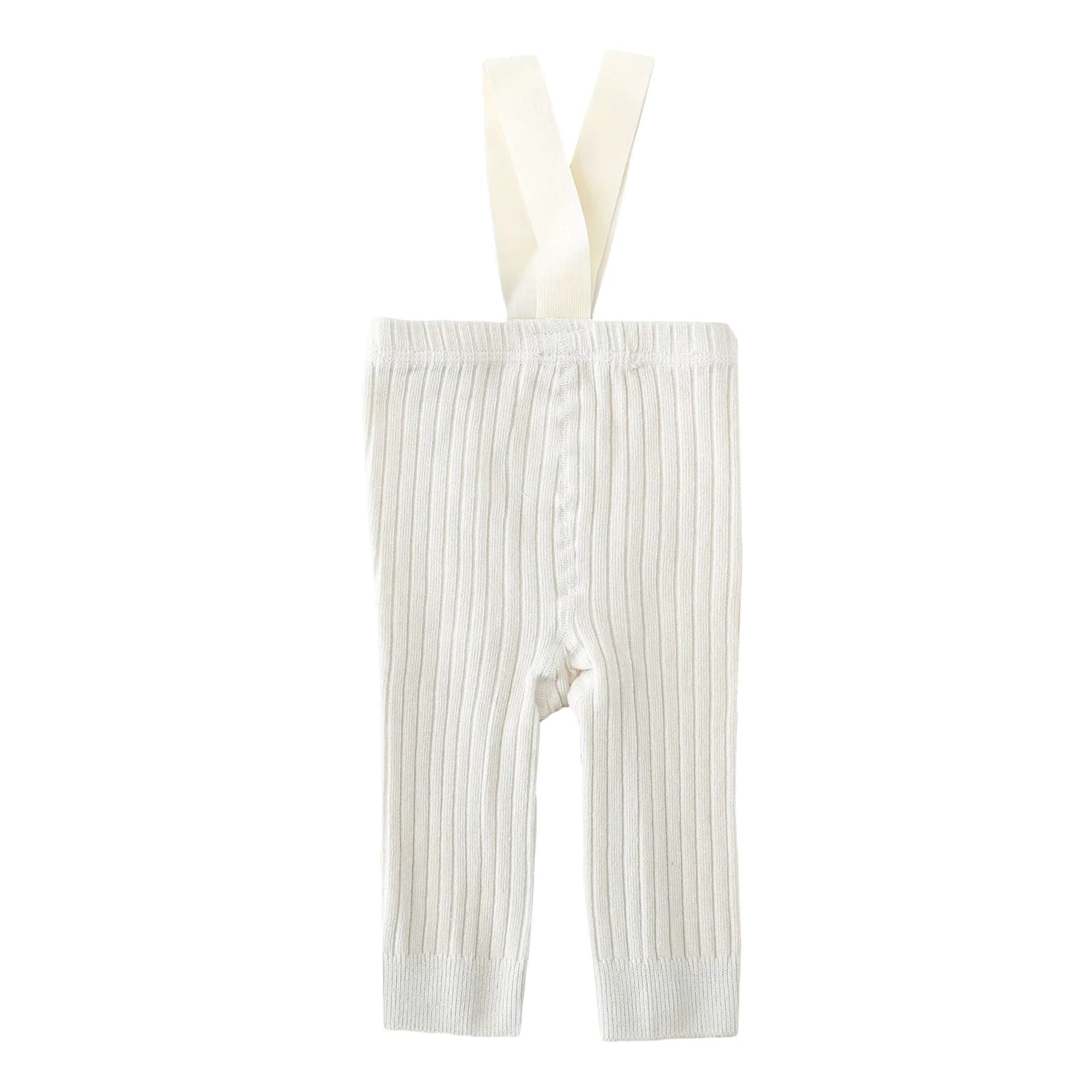 Baby Cotton Ribbed Suspender Tights