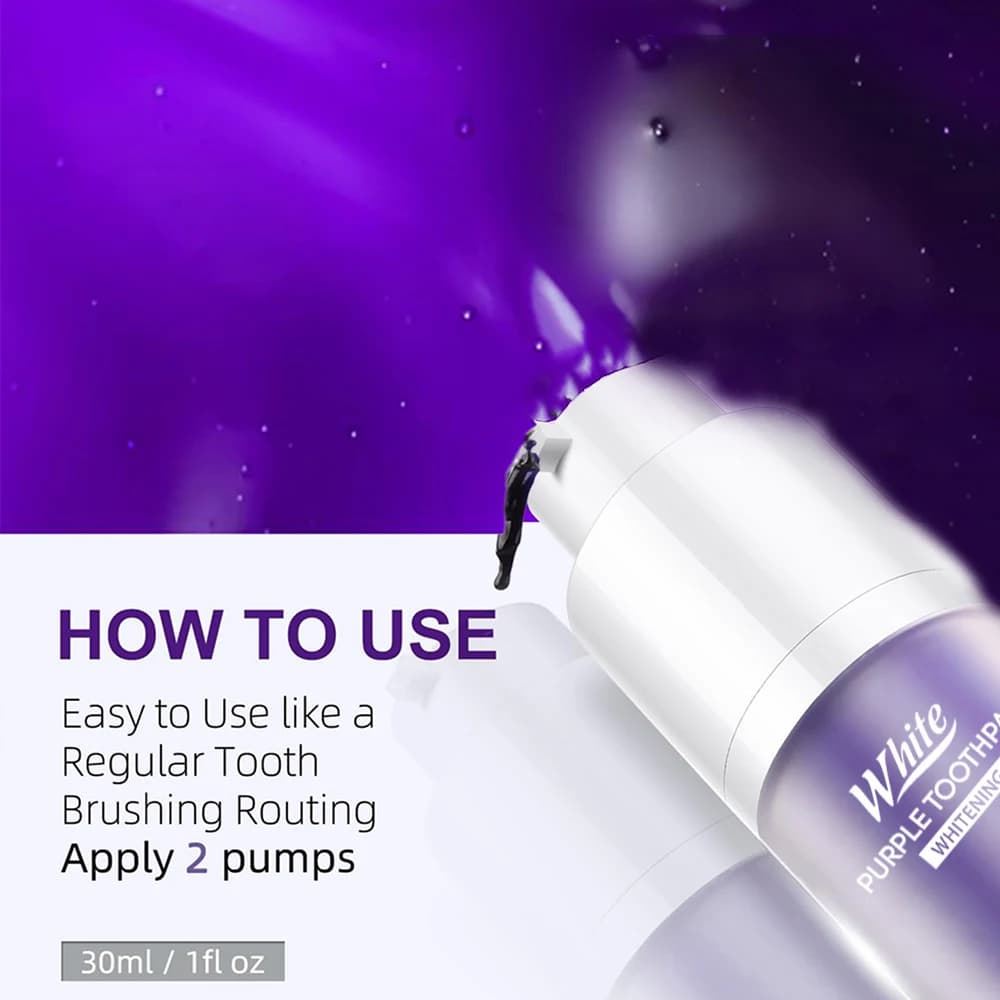Purple Whitening Toothpaste