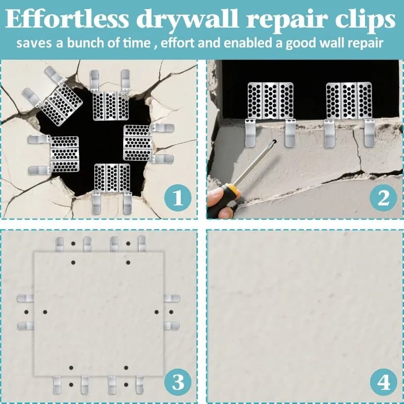 Drywall Repair Clip Kit