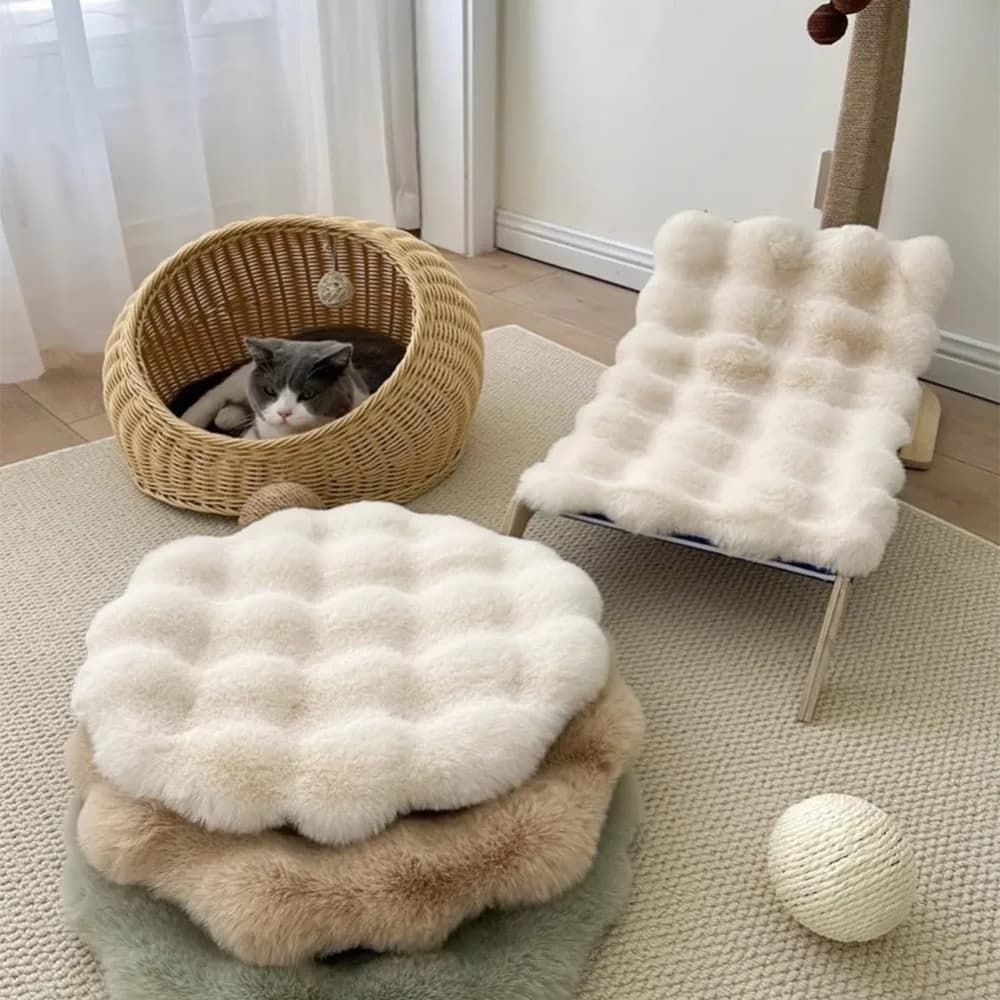 Round Washable Pet Cushion Pad