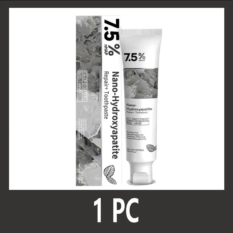 Nano Hydroxyapatite Fluoride-Free Toothpaste