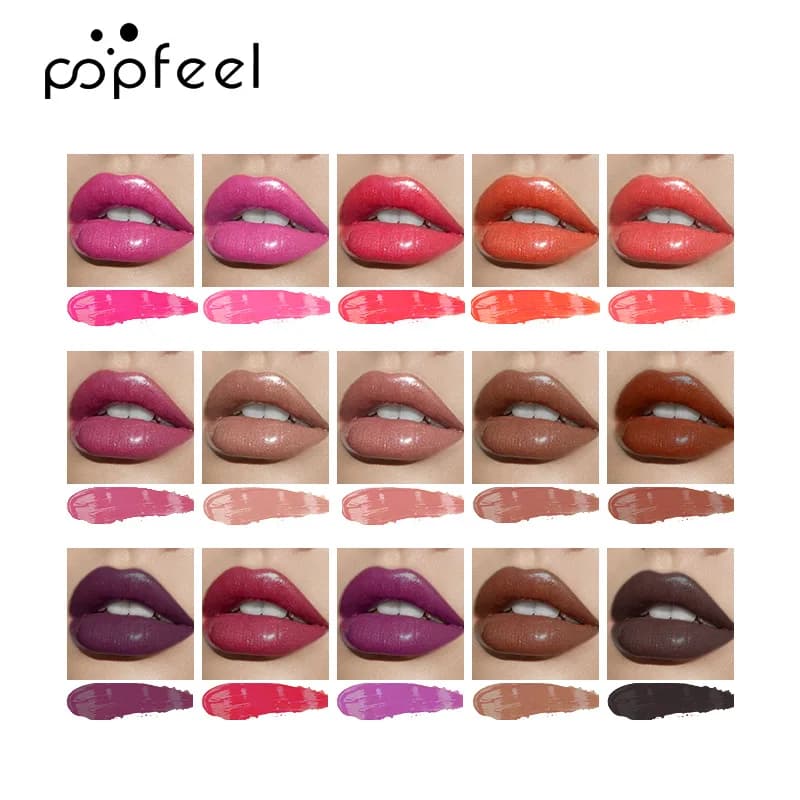 15-Color Mini Lip Gloss Palette