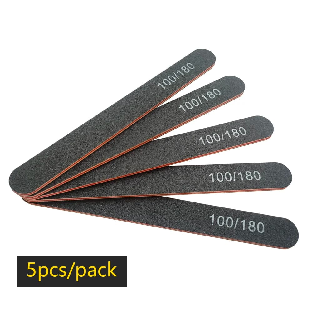 Half Moon Nail File Buffer 100/180 Grit