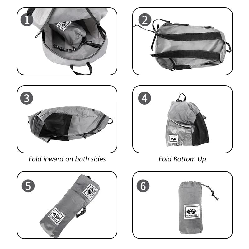Portable Foldable Ultralight Outdoor Backpack