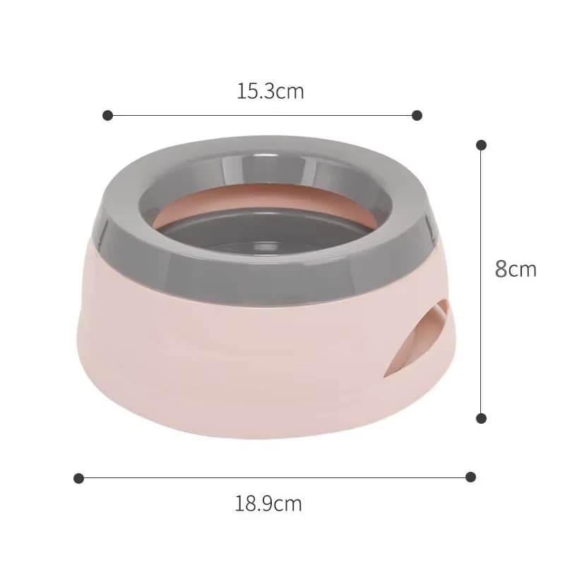 Pet Floating Water Bowl for Car Travel