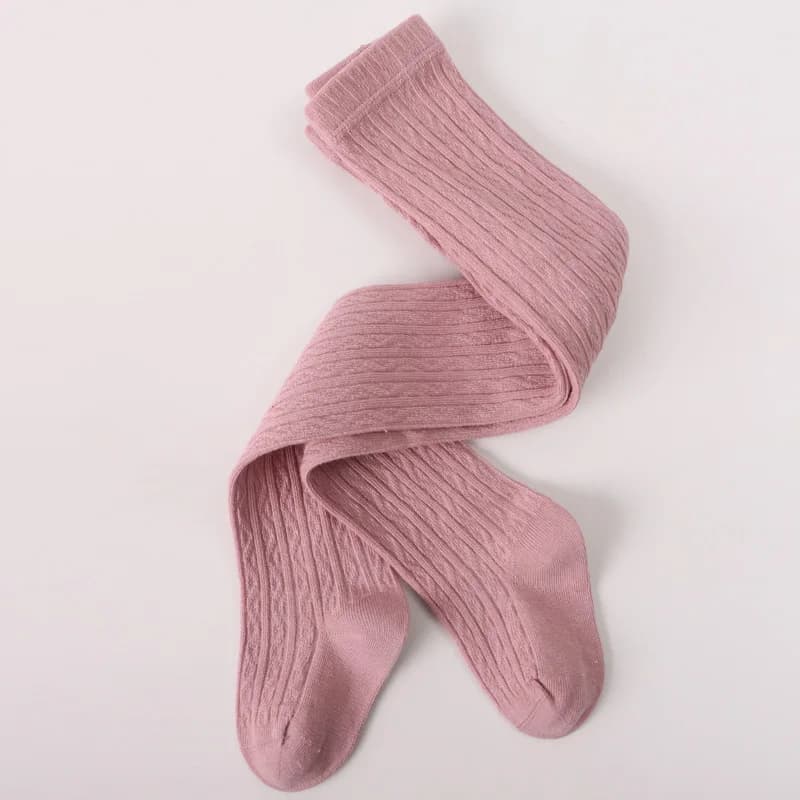 Girls Elastic Waist Knit Pantyhose
