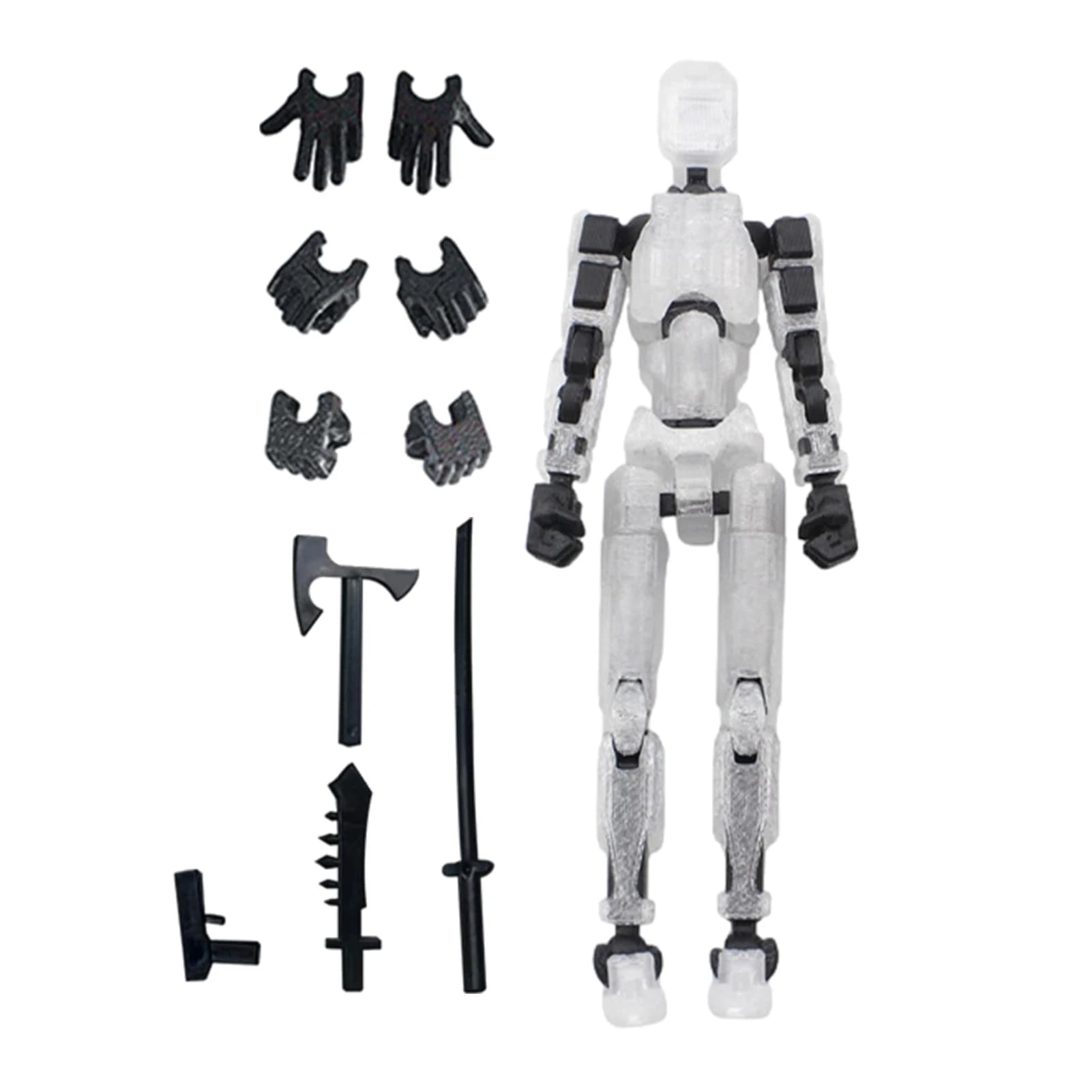 Full Joint Poseable Action Figure 13-Articulated