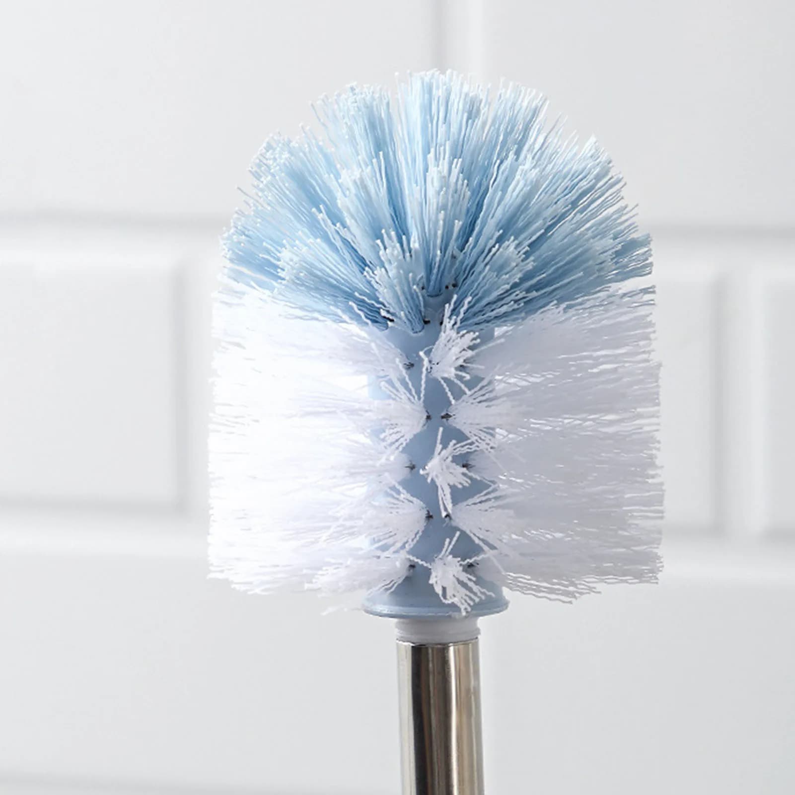 Stainless Steel Toilet Brush with Long Handle