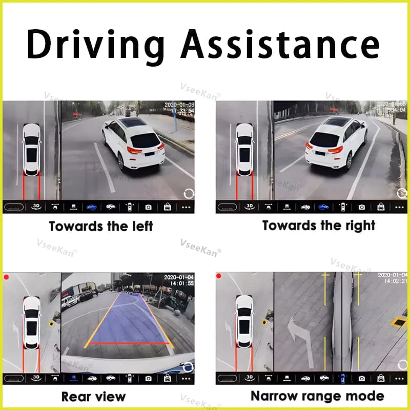 360 Degree Car Camera System for Android
