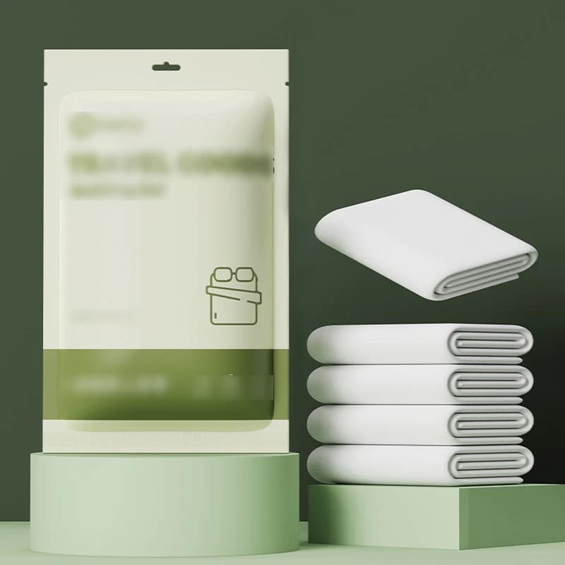 Disposable Twin Bed Sheet Set for Travel