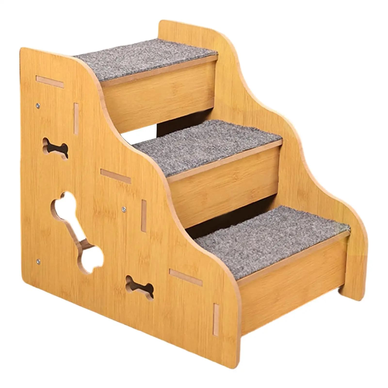 Dog Stairs for Small Dogs with Non-Slip Steps