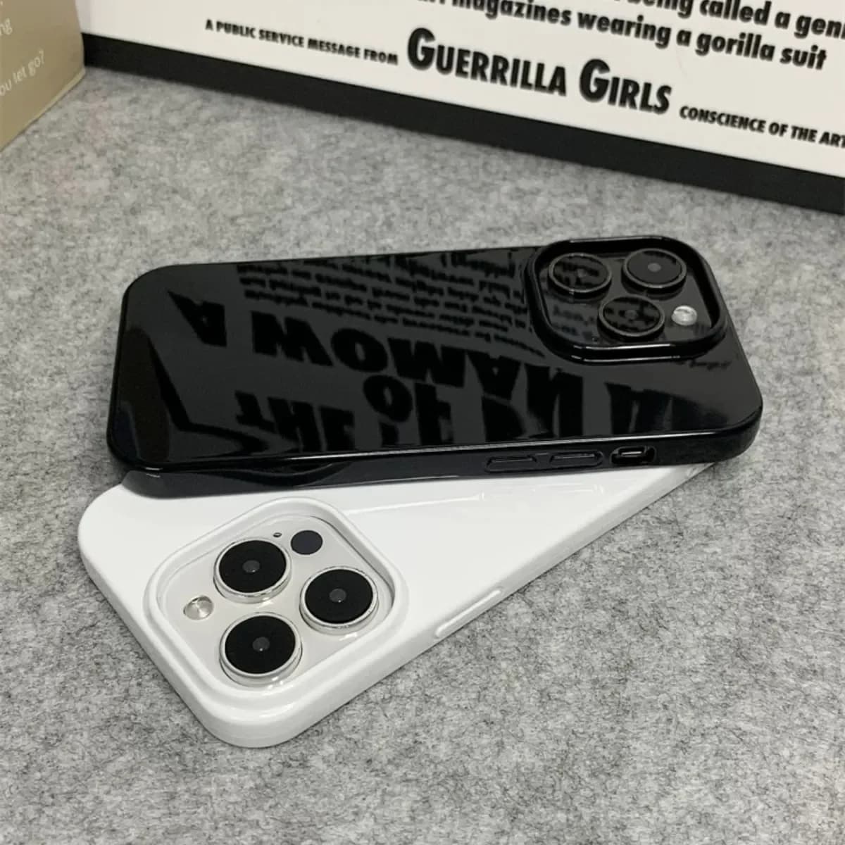 Korean Ins Style Retro White Polka Dot Kawaii Phone Case For iPhone 16 E 15 14 13 12 11 Pro Max XR XS X 7 8 Plus MINI Y2K Cover