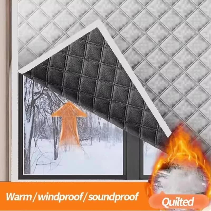 Thermal Insulated Curtains with Noise Blocking
