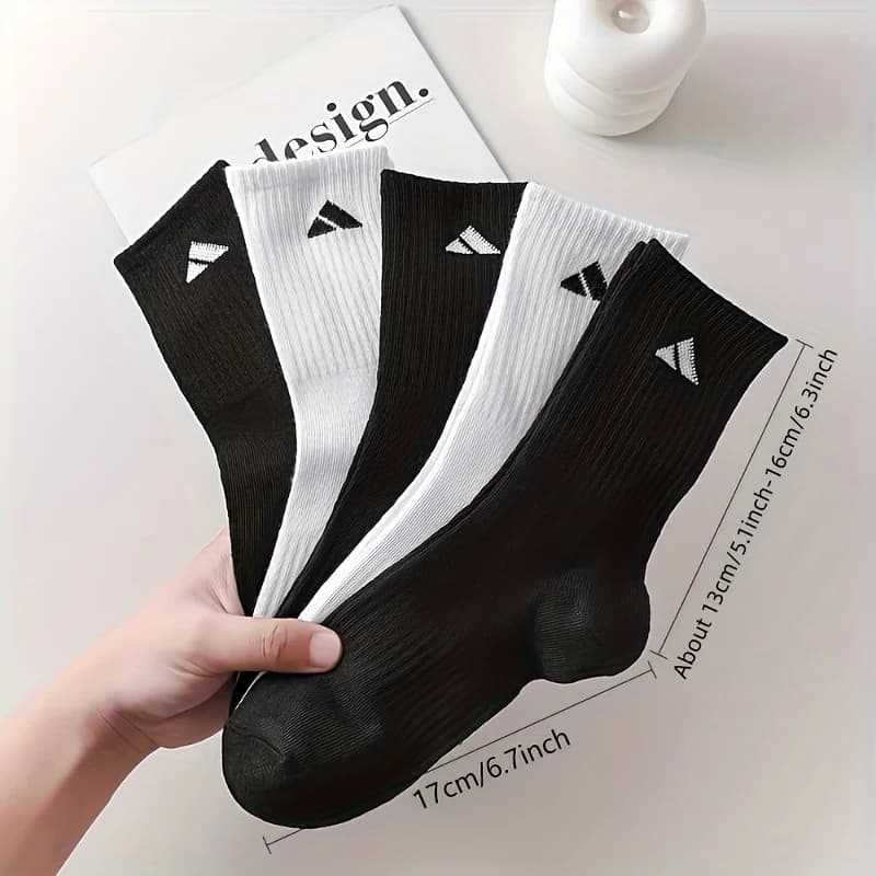 Men's Athletic Crew Socks 10 Pairs