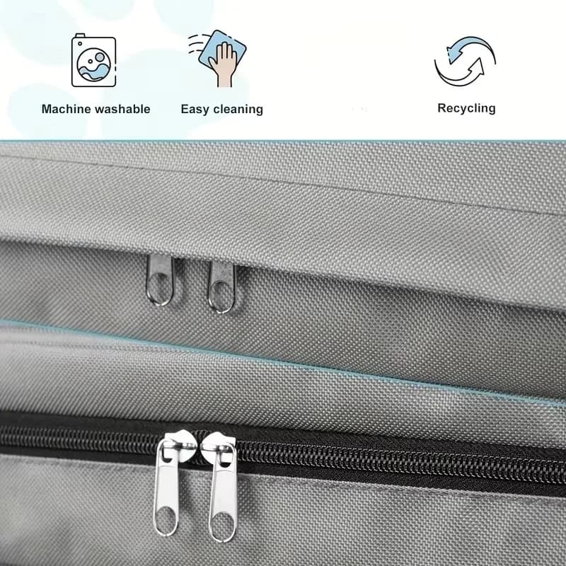 Washable Dog Bed Cover with Zipper